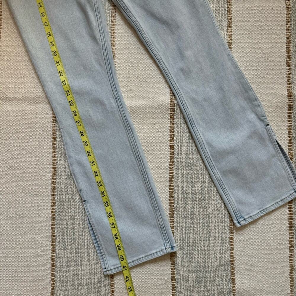Abercrombie & Fitch Curve Love The Slim Straight Ultra High Rise Jeans 26/ 2 S - Picture 6 of 12